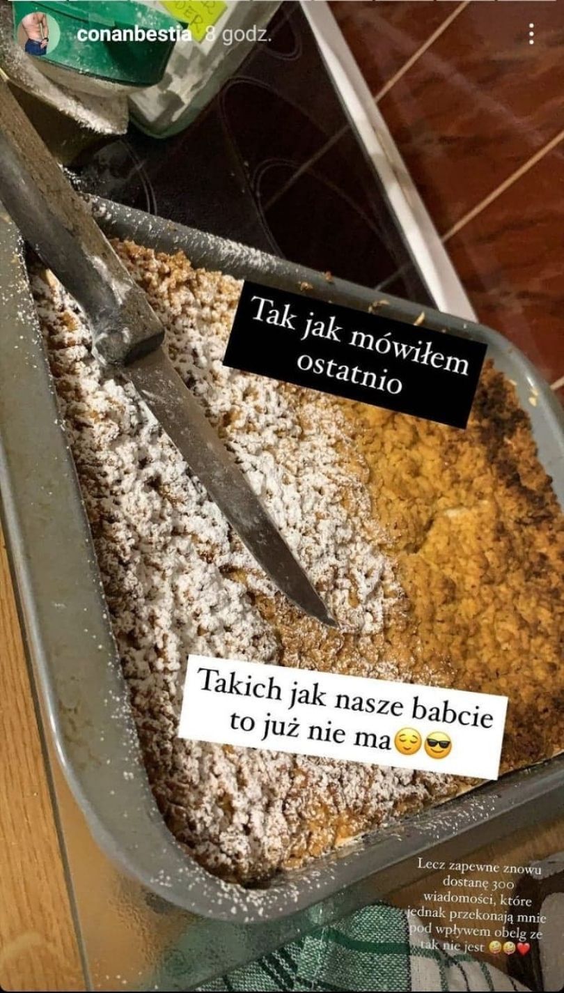 Conanek Kaźmierski ocenia zdolności kulinarne współczesnych kobiet