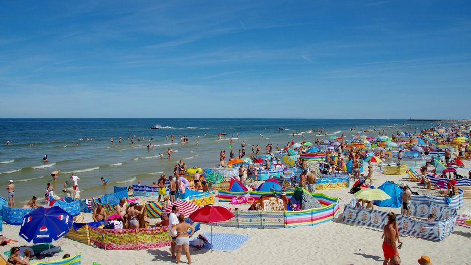 Polskie plazowanie
PHOTO: ZOFIA I MAREK BAZAK / EAST NEWS Lipiec 2016 wojewodztwo pomorskie miasto Leba - oblegane plaze morskie przez wczasowiczow w upalny dzien
ZOFIA BAZAK