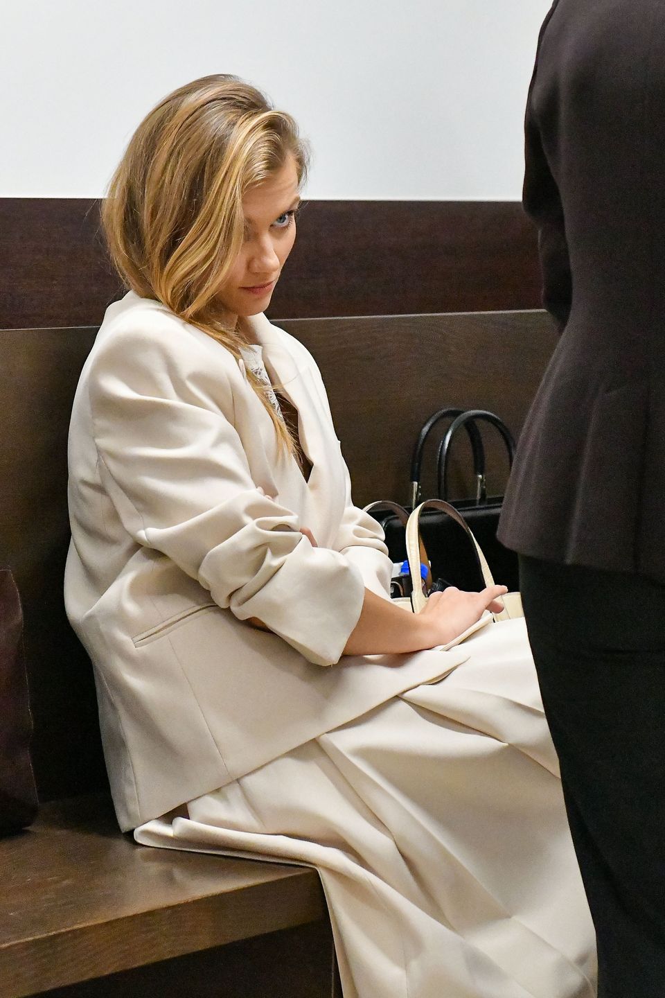 Agnieszka Kaczorowska w sądzie