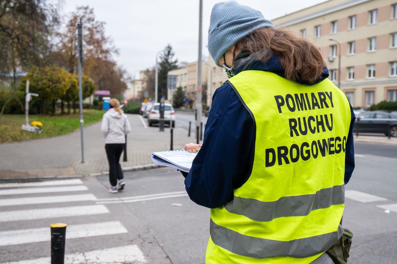 Warszawa. Audyt bezpieczeństwa na przejściach. Wiemy, gdzie jest najwięcej niebezpiecznych zeber, fot. ZDM