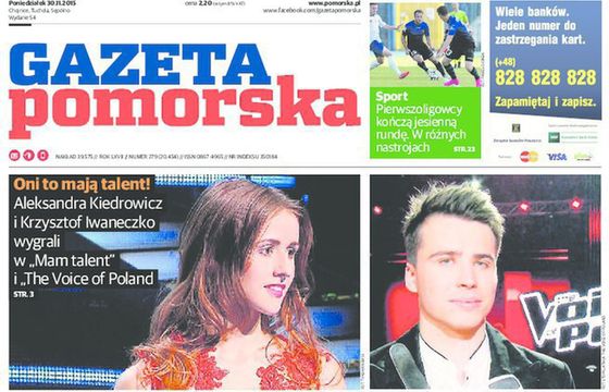 „Gazeta Pomorska” znów przed „Dziennikiem Zachodnim” (dzienniki regionalne za listopad)