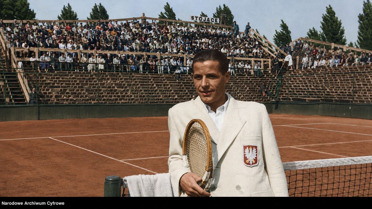 Władysław Skonecki w 1947 roku