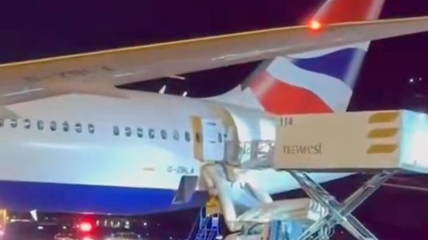 Samolot linii British Airways