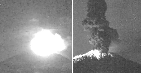 Działo się w nocy. Erupcja wulkanu, zakłócone loty w Japonii