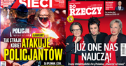 Okładki tygodników. "Kaczyński jak rosyjski propagandysta" i "Strajk Kobiet atakujący policję"