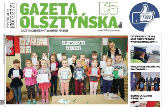 Wydawca „Gazety Olsztyńskiej” bez 11 proc. wpływów. Zysk dzięki wyższej wycenie majątku