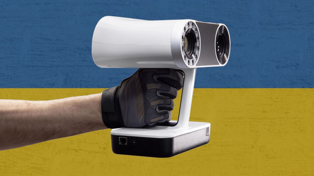 Ukrainie dostała skanery 3D Artec Leo