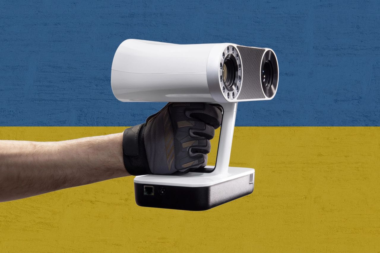Ukrainie dostała skanery 3D Artec Leo
