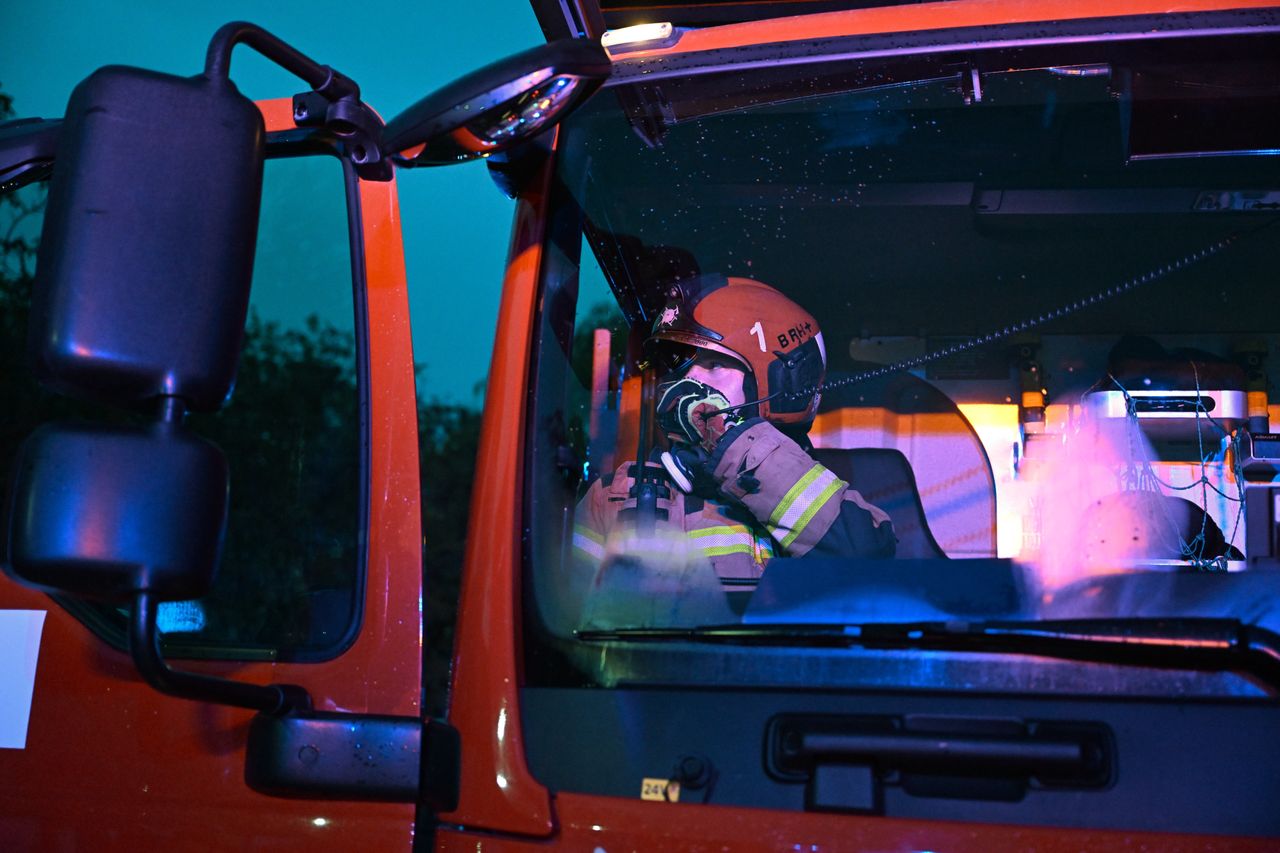 Pożar w szpitalu w Mrągowie. Ewakuacja stacji dializ