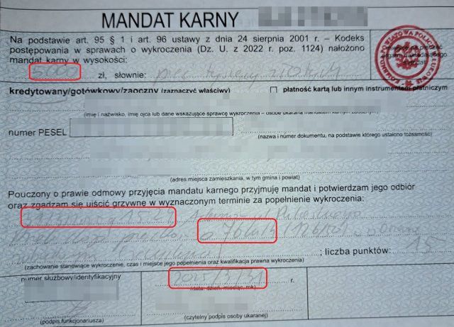 Fot.  Policja Łuków