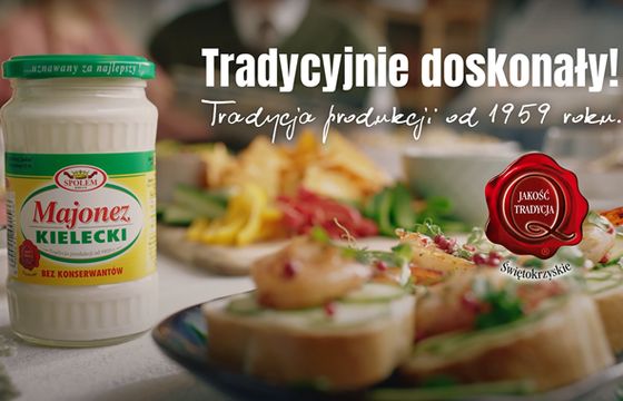 Majonez Kielecki przed Wielkanocą reklamuje się hasłem „Tradycyjnie doskonały!”
