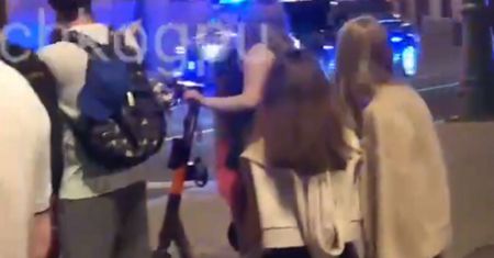 Prezydencka kolumna pojawiła się nagle. Nagranie wideo z Moskwy