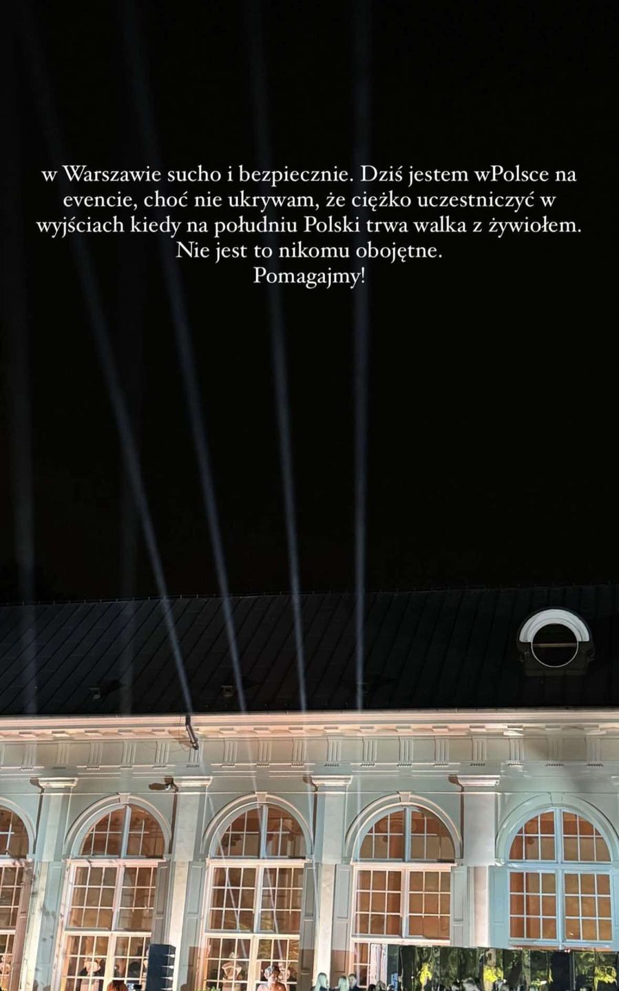 Anna Lewandowska na evencie Vogue September Issue