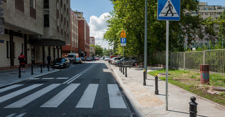 Warszawa. Ulica Żytnia już po modernizacji