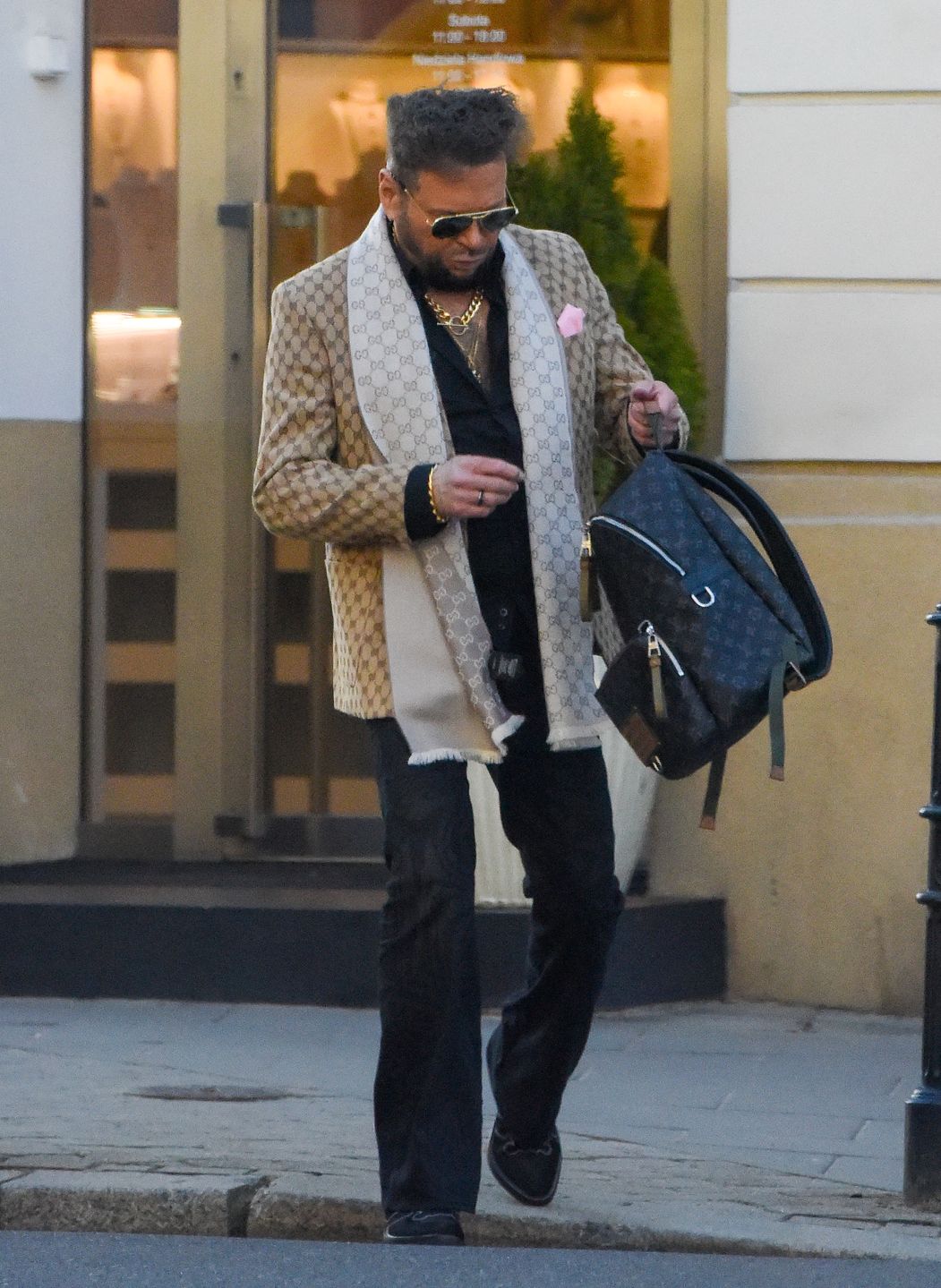 Krzysztof Rutkowski "przyłapany" na mieście