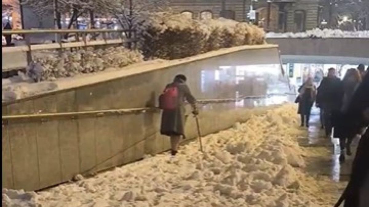 Burza po nagraniu z Krakowa. Tak odśnieżyli chodniki