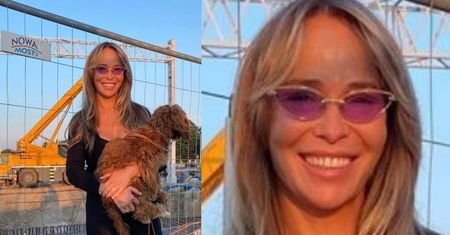Joanna Przetakiewicz filozofuje NA TLE KOPARKI: "Rzeczywistość vs Instagram. Czasami można nie poznać ZNAJOMEJ TWARZY"
