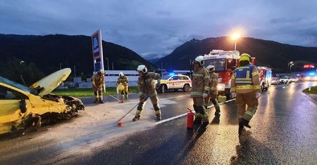 Wypadek Polaków w Austrii. Wszyscy byli kompletnie pijani