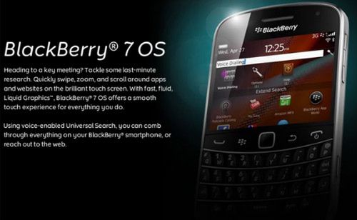 RIM: Nie będzie Flasha i aplikacji z Androida na BlackBerry 7 1