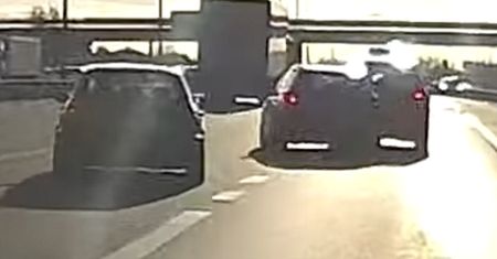 Spowodował wypadek na S2. Wideo to przykład, jak nie należy jeździć