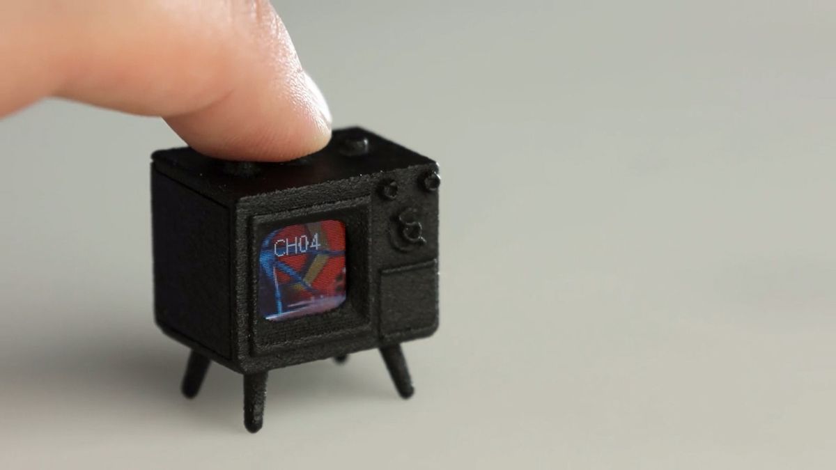 Materiał reklamowy The TinyTV 2 and TinyTV Mini