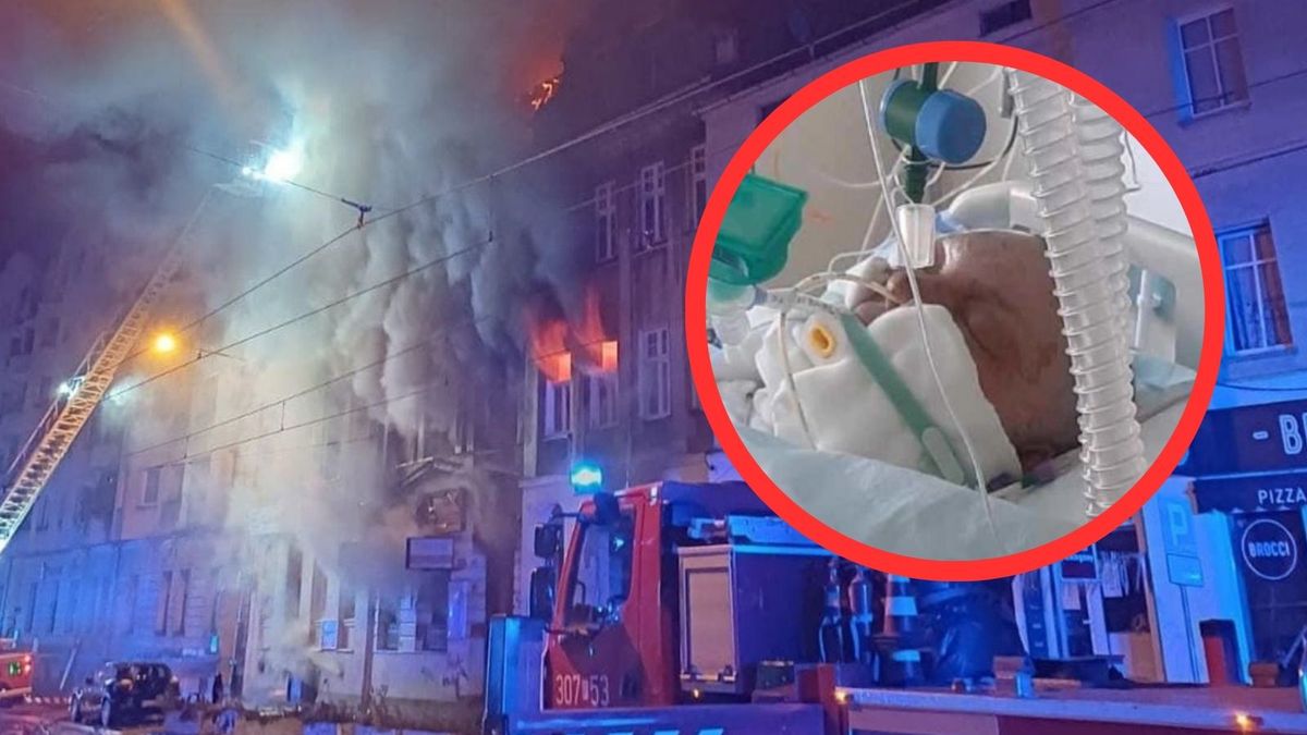 Pan Artur potrzebuje pomocy po wybuchu i pożarze w Poznaniu