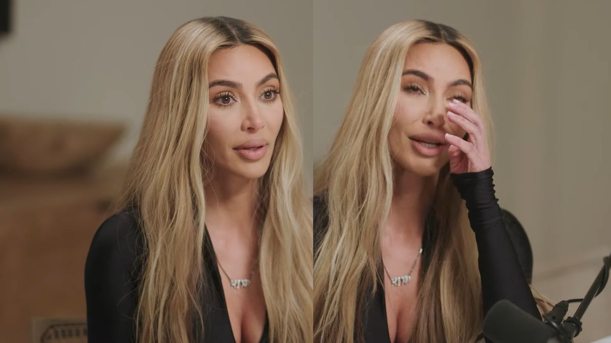 Kim Kardashian nie mogła powstrzymać łez