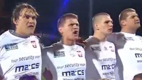 Polscy rugbyści zaśpiewali hymn prosto z serca!