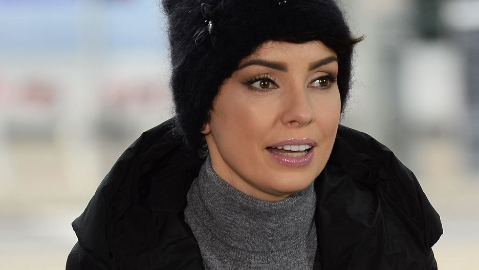 Dorota Gardias w zimowej stylizacji
