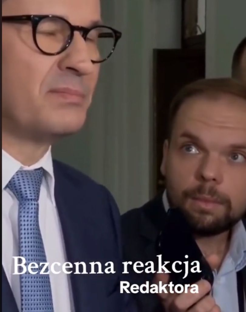 Mateusz Morawiecki o in vitro. Reakcja dziennikarza bezcenna
