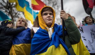 Tysiące Ukraińców na ulicach. Protesty przeciwko Rosji