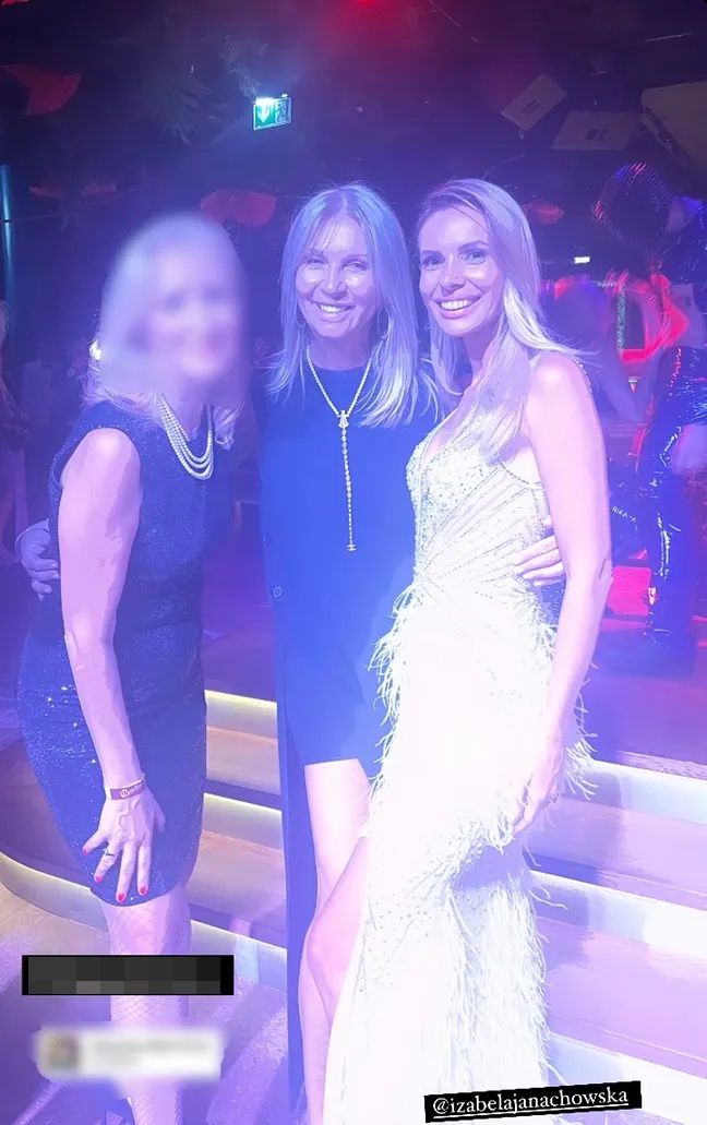Izabela Janachowska i Mariola Bojarska-Ferenc razem na przyjęciu