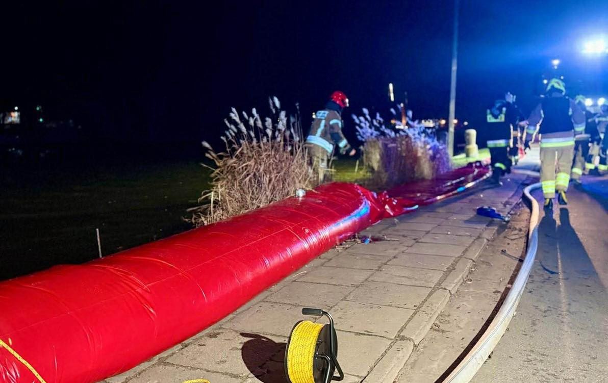 wiadomości,aktualności,WP Wiadomości Elbląg ogłasza stan pogotowia przeciwpowodziowego. Cofka na rzece