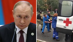 Putin "poruszony", Pieskow mówi o "nieludzkim ataku" w Iżewsku