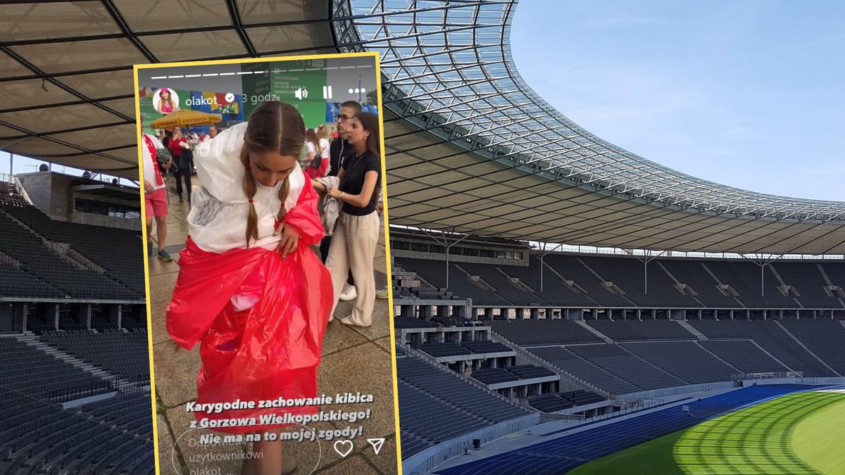  Ola Kot została zaatakowana przez kibica. Porwał jej pelerynę