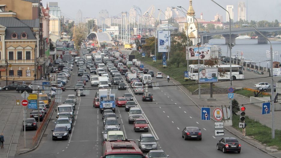 Kijów, Ukraincy uciekają na zachód kraju