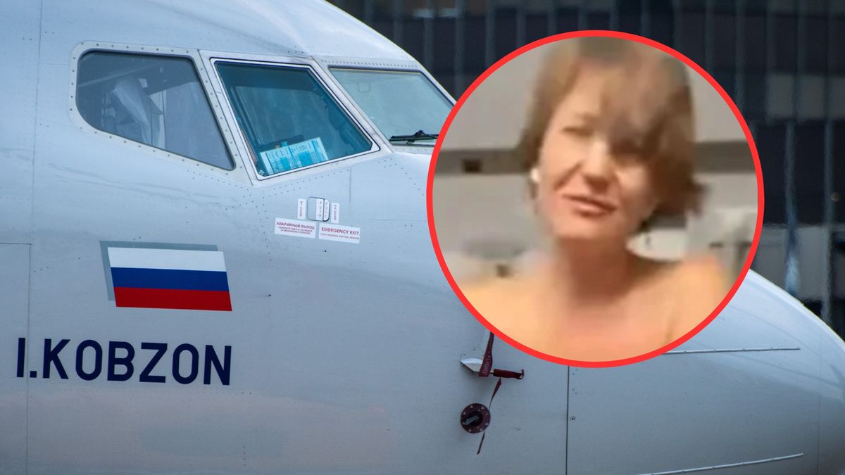 Rosjanka wywołała skandal w samolocie