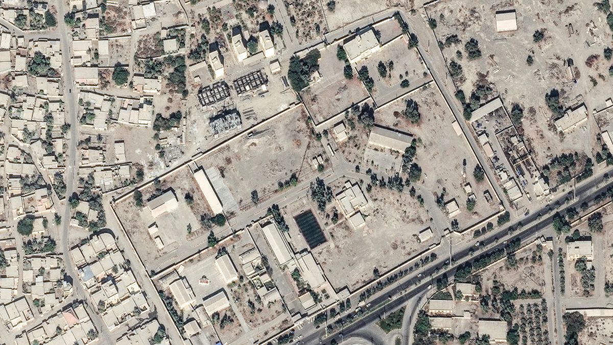 Zdjęcie satelitarne w Iranie (zdj. podgl.).