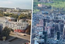 Barbarzyństwo Rosjan. Pokazano Bachmut przed i po inwazji
