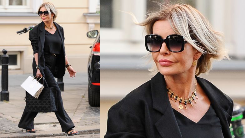 Joanna Racewicz na mieście