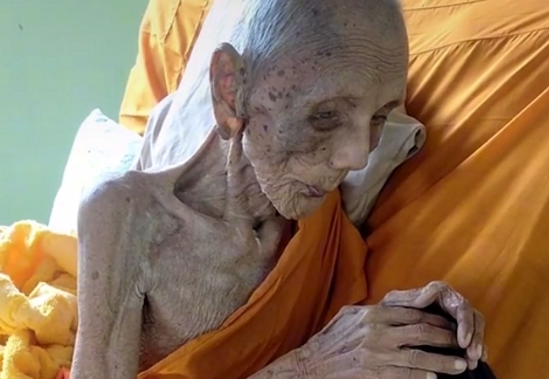 109 year old monk