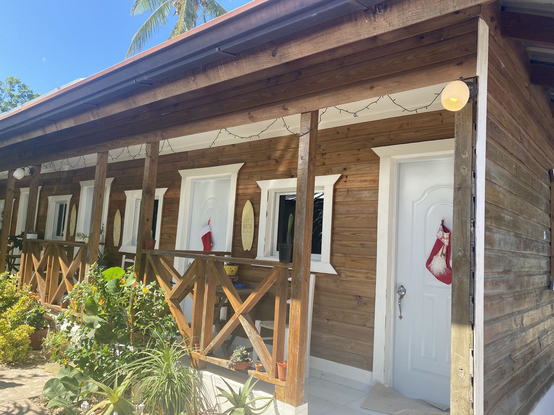Hostel na wyspie Saona