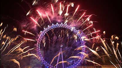 Noworoczne atrakcje w Londynie 1