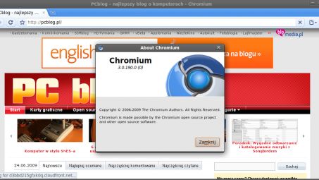 Chromium rozwija się z dnia na dzień 1
