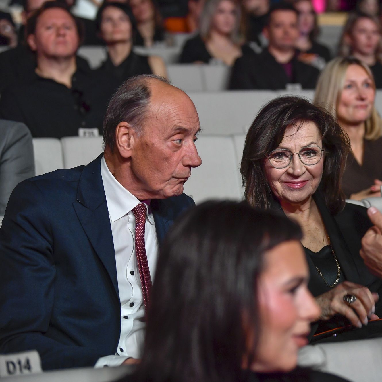 Dariusz Szpakowski z żoną