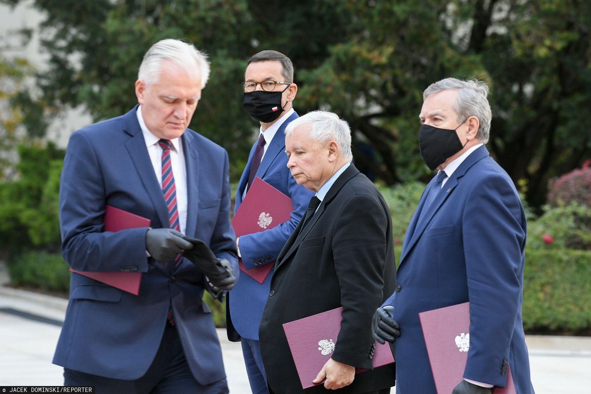 Jarosław Gowin i Jarosław Kaczyński