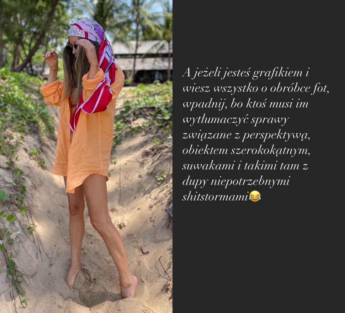 Małgorzata Rozenek tłumaczy się z retuszu