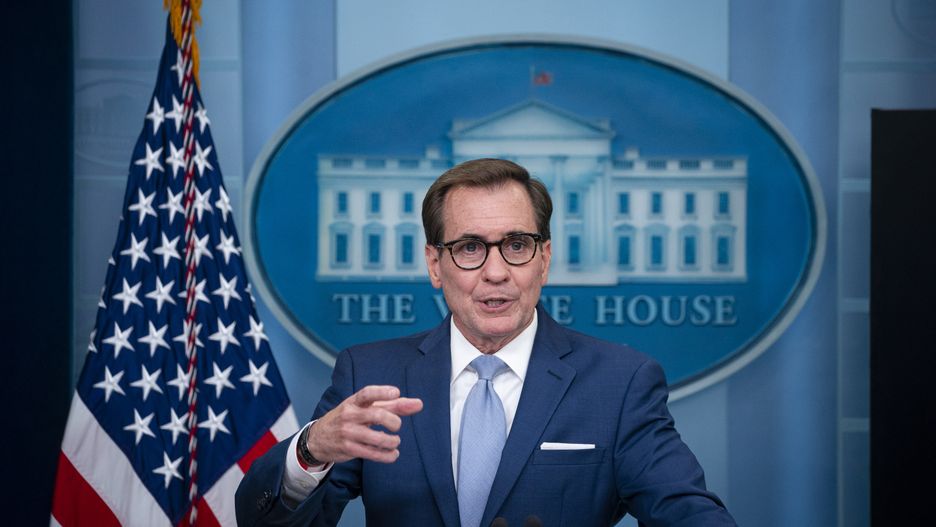 John Kirby, koordynator Rady Bezpieczeństwa Narodowego USA ds. komunikacji strategicznej.
