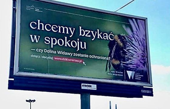 "Chcemy bzykać w spokoju", "Kochaj, nie rżnij" i "Chcemy mieć mokro" w kampanii wrocławskich ekologów