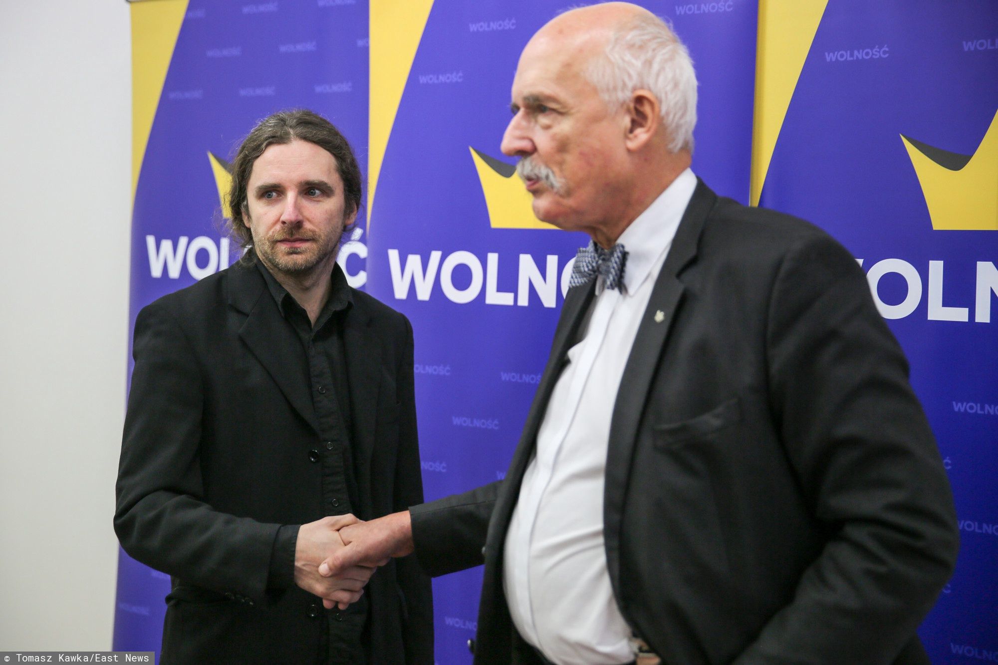 Dobromir Sośnierz i Janusz Korwin-Mikke